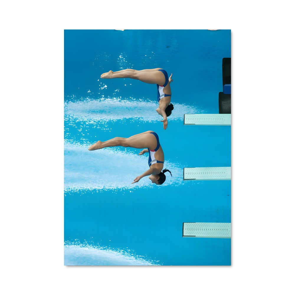 Poster Diving world